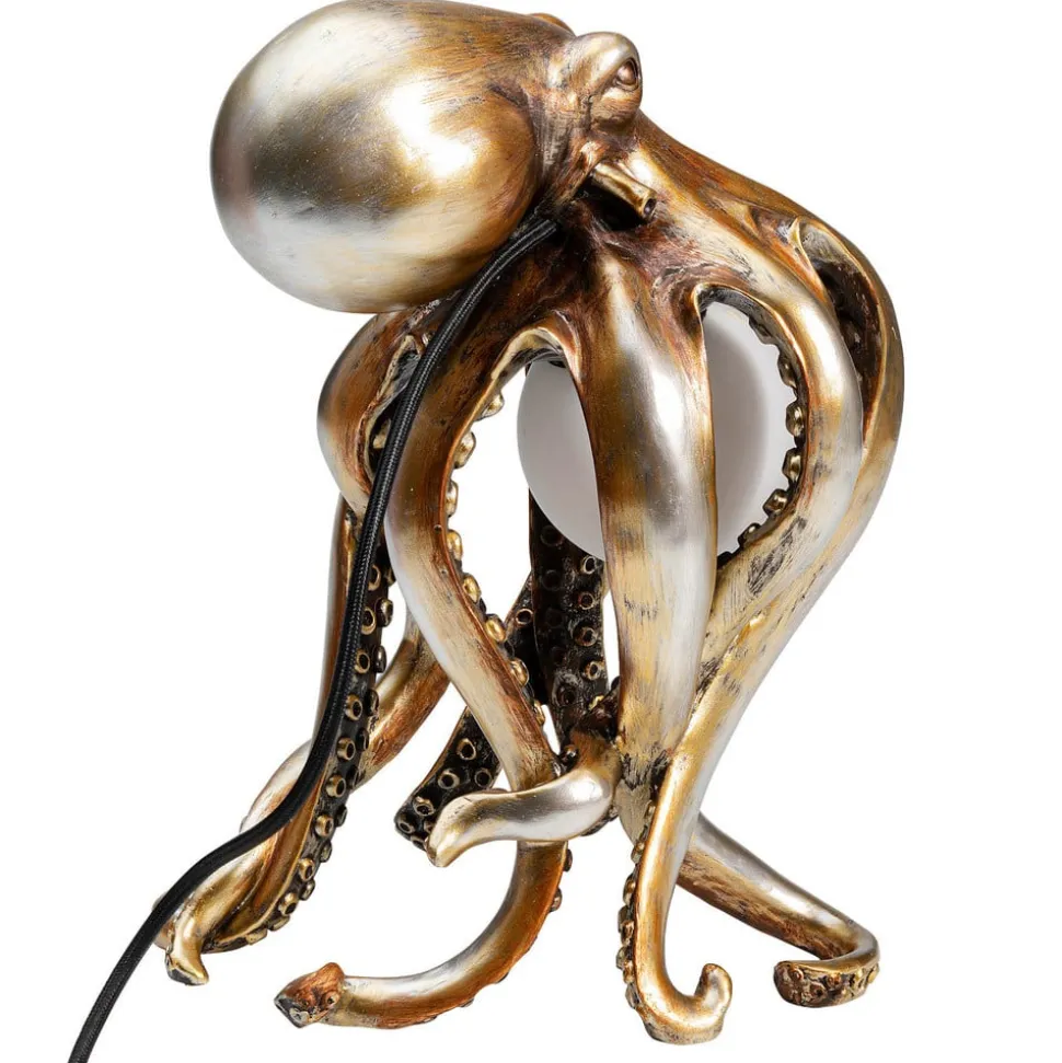 Kare Animal Octopus tafellamp in goud