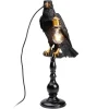 Kare Animal Sitting Crow tafellamp in zwart