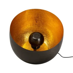 Kare Apollon vloerlamp, zwart, Ø 35 cm