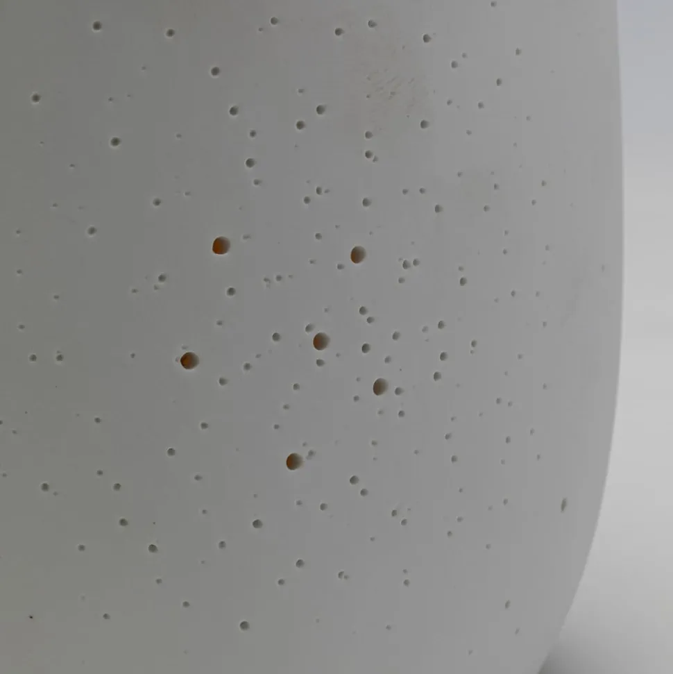 Kare Birdie tafellamp van porselein, hoogte 26 cm