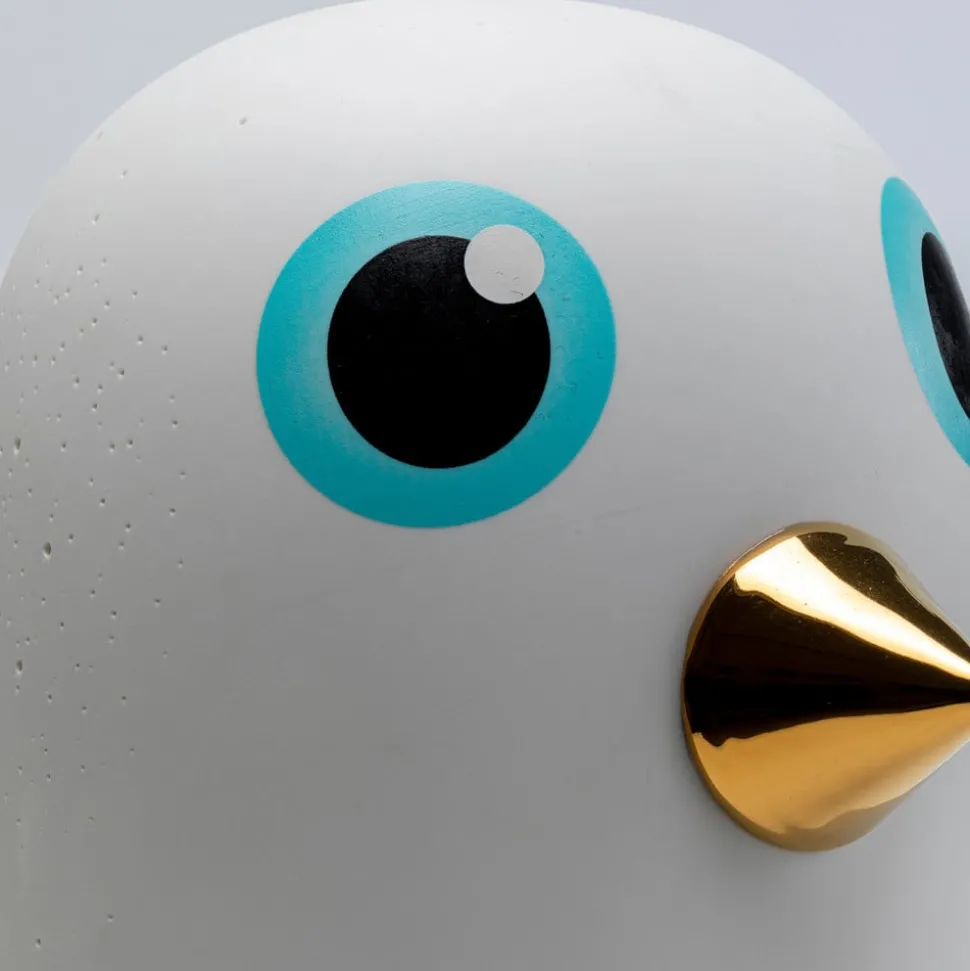 Kare Birdie tafellamp van porselein, hoogte 34 cm