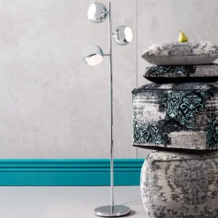 KARE Calotta - 3-lamps vloerlamp in retrostijl