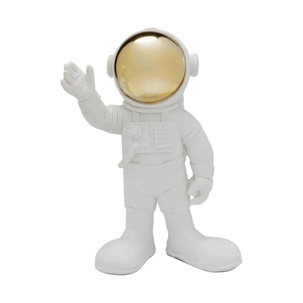 KARE decoratief beeldje Welkom Astronaut, hoogte 27 cm, wit