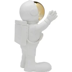 KARE decoratief beeldje Welkom Astronaut, hoogte 27 cm, wit