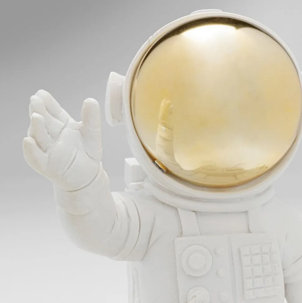KARE decoratief beeldje Welkom Astronaut, hoogte 27 cm, wit