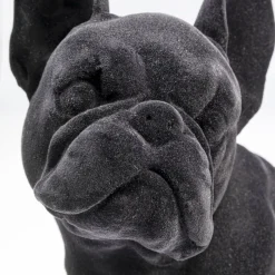 KARE decoratief figuurtje wachtend op traktaties, polyresin, zwart