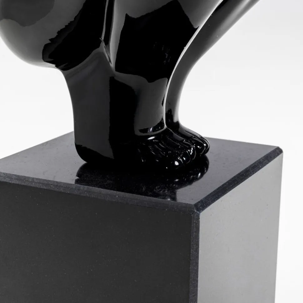 KARE decoratief object Athlet Zwart Klein, zwart, breedte 43 cm