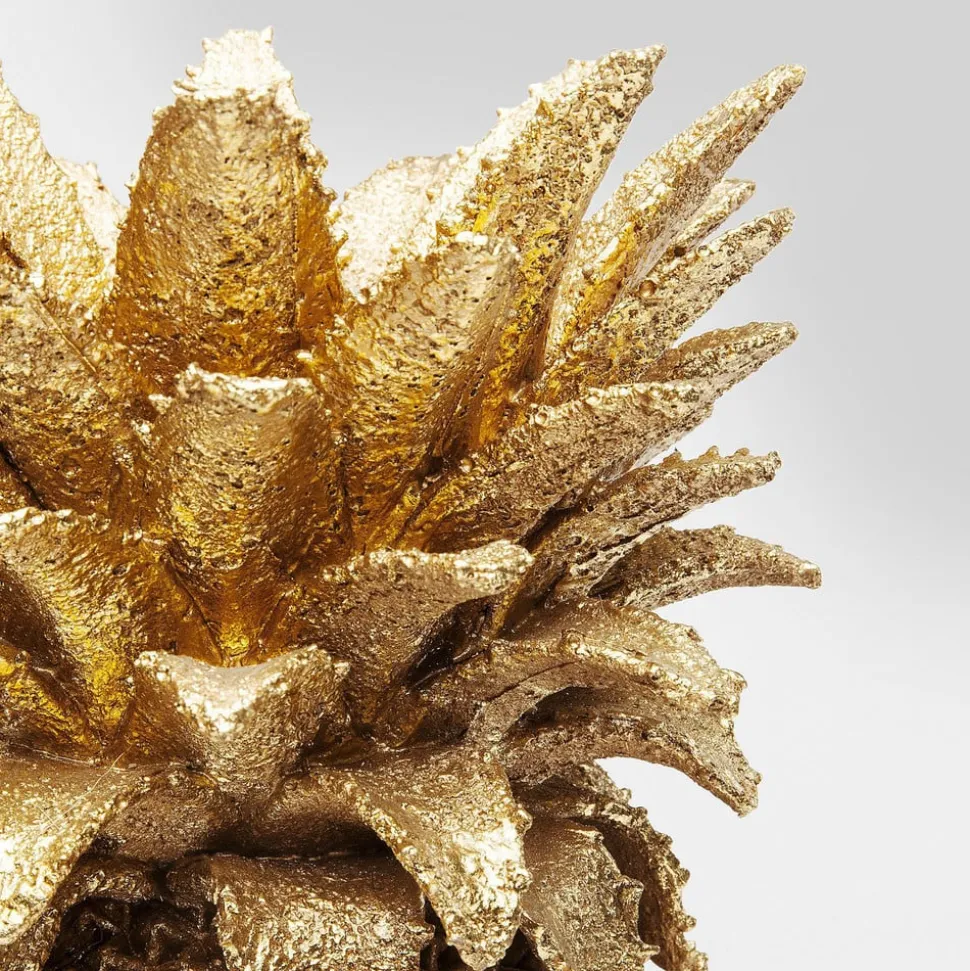 KARE decoratieve vaas Ananas, hoogte 50 cm, polyresin, handgemaakt