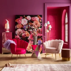 Kare Dieren Konijn tafellamp wit/roze