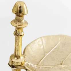 KARE Etagere Blad, aluminium, messing, h 46 cm