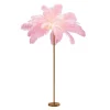 KARE Feather Palm vloerlamp met veren, pink
