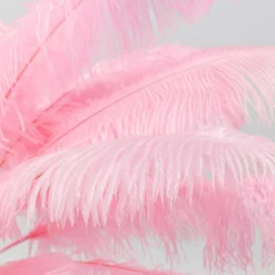 KARE Feather Palm vloerlamp met veren, pink