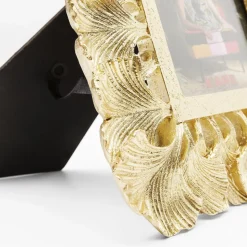 KARE fotolijst Ginkgo, 10 x 15 cm, polyresin, goudkleurig