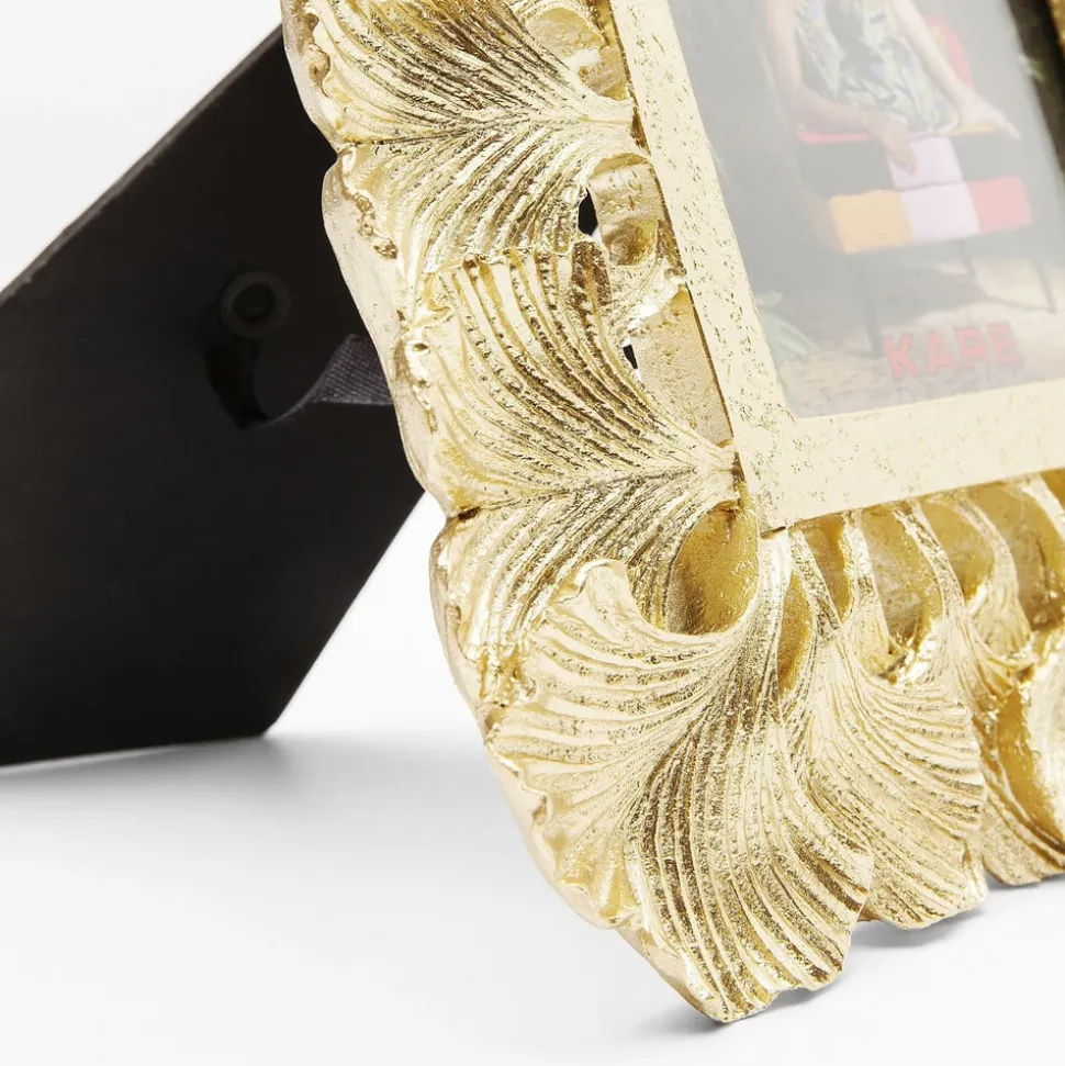 KARE fotolijst Ginkgo, 10 x 15 cm, polyresin, goudkleurig