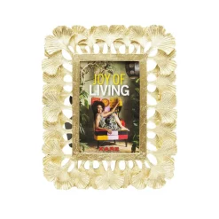 KARE fotolijst Ginkgo, 10 x 15 cm, polyresin, goudkleurig