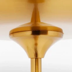 Kare Gouden Beker Bal vloerlamp goud