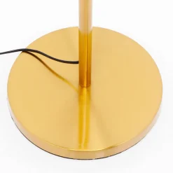 Kare Gouden Beker Bal vloerlamp goud