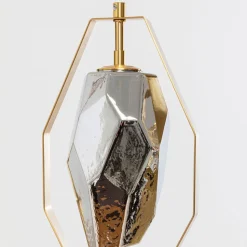 Kare hanglamp Diamond Fever Dining messing 5-lamps lineair