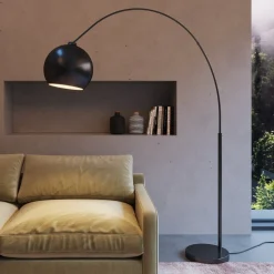 KARE Lounge Small Deal Eco booglamp, zwart