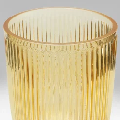 KARE Marvelous Duo vaas, hoogte 38cm, glas, geel, paars