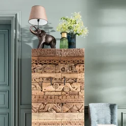 Kare Olifant Safari tafellamp