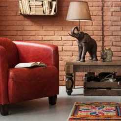 Kare Olifant Safari tafellamp