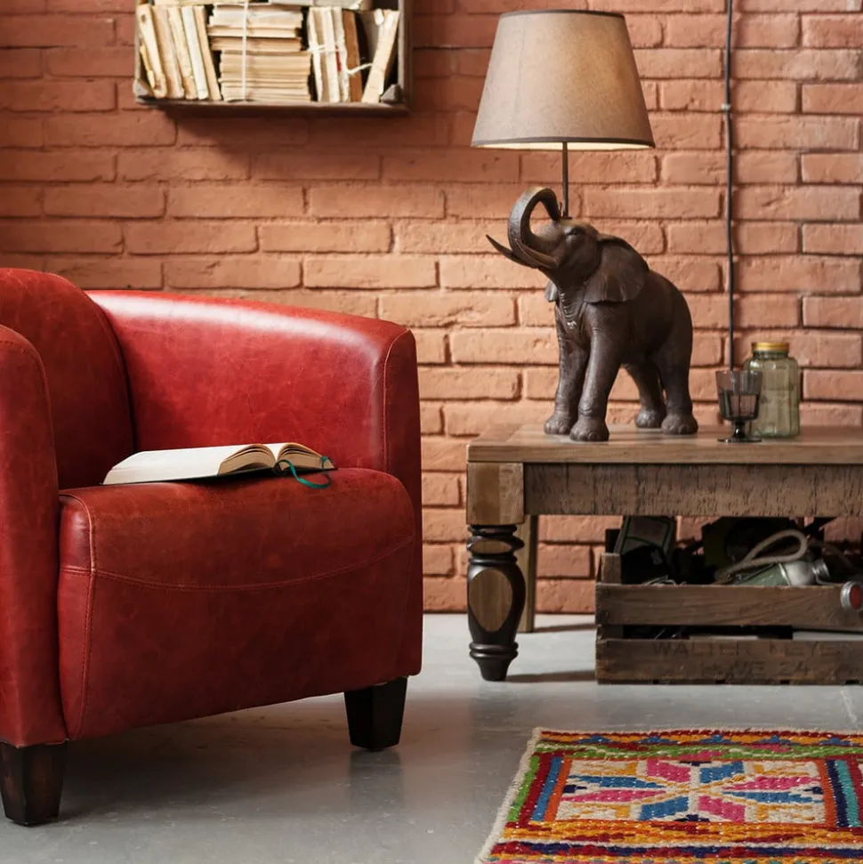 Kare Olifant Safari tafellamp