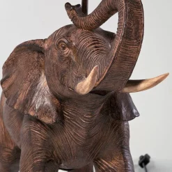 Kare Olifant Safari tafellamp