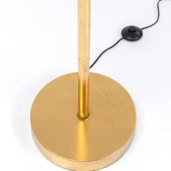 KARE Palmera vloerlamp, 170 cm hoog, messing