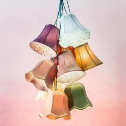 Kare Saloon Flower - kleurrijke hanglamp