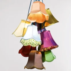 Kare Saloon Flower - kleurrijke hanglamp