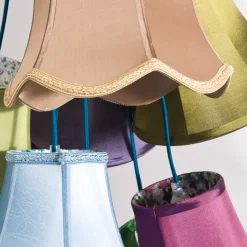 Kare Saloon Flower - kleurrijke hanglamp