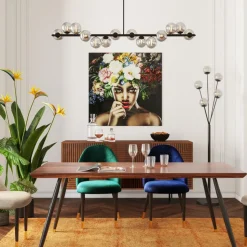 Kare Scala Balls hanglamp, zwart