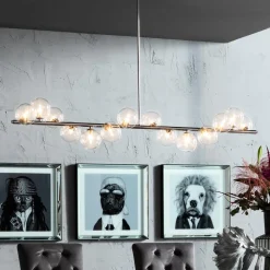 Kare Scala Balls hanglamp, zilver