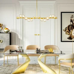 Kare Scala Balls hanglamp, goud