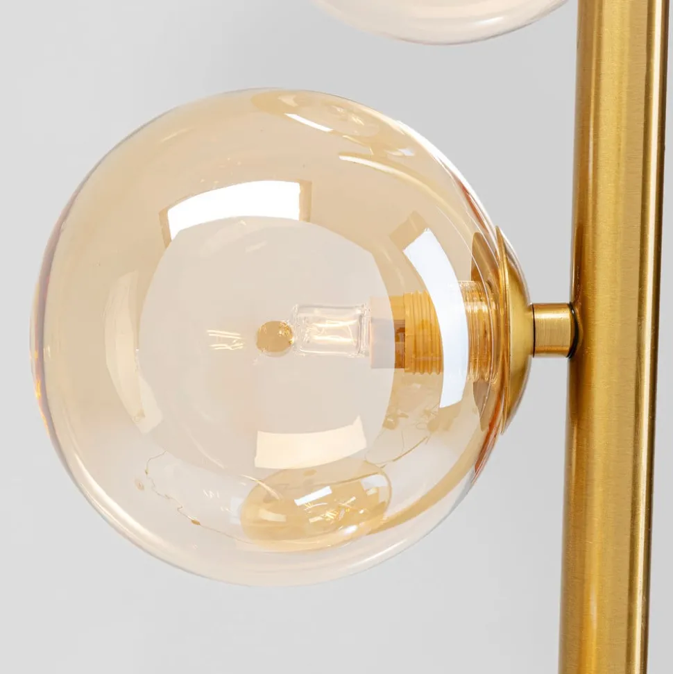 Kare Scala Balls vloerlamp, 6-lamps, goud