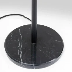 Kare Scala Balls vloerlamp, 6-lamps, marmeren voet, grijs