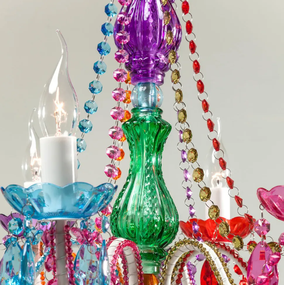 Kare Starlight Regenboog 6-lamps kroonluchter