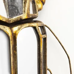 KARE wandobject Kever Spiegel, polyresin, glas, goud