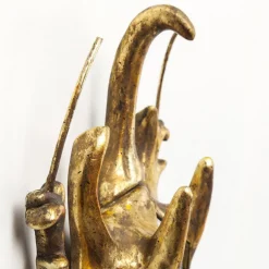 KARE wandobject Kever Spiegel, polyresin, glas, goud