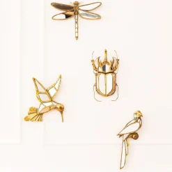 KARE wandobject Kever Spiegel, polyresin, glas, goud