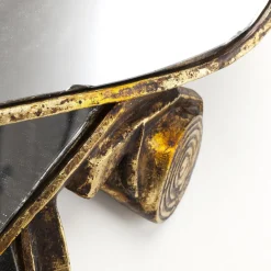 KARE wandobject Papegaai Spiegel, polyresin, glas, goud