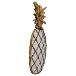 KARE wandobject Pina Spiegel, polyresin, glas, 50 cm, goud