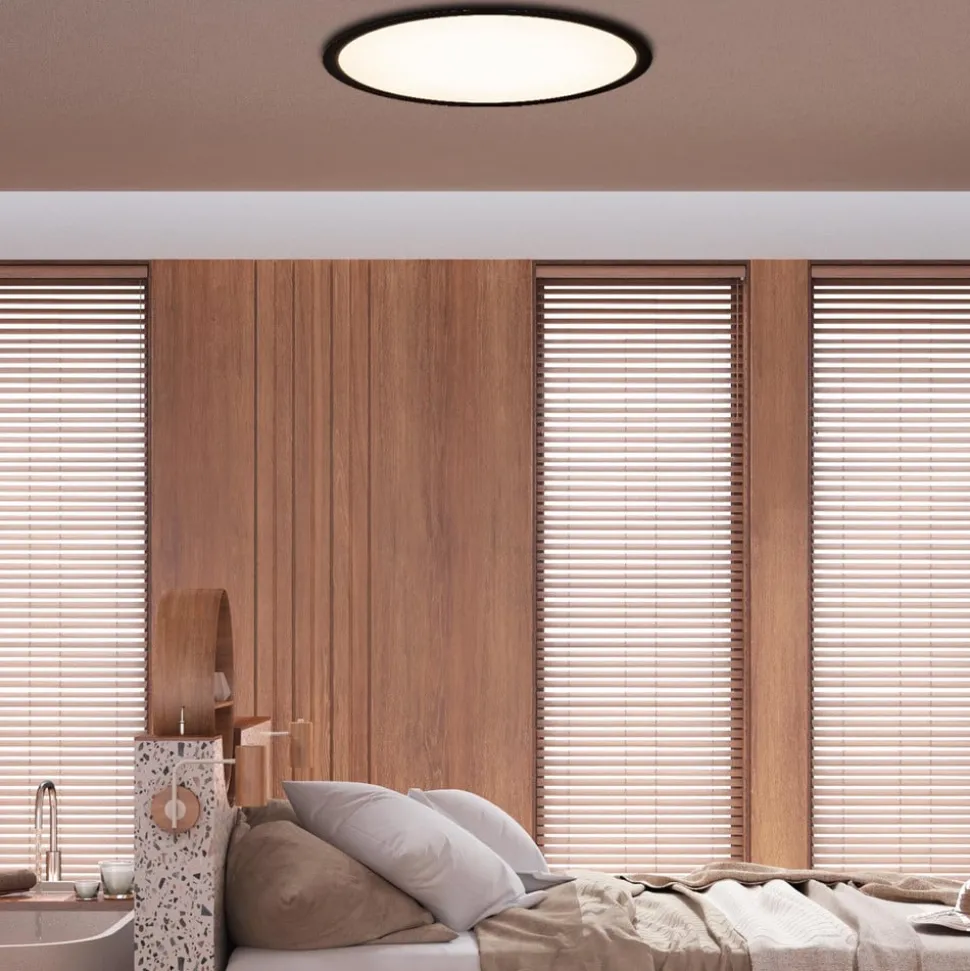 Karl LED plafondlamp, CCT, RGB Backlight, Ø 54cm