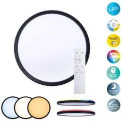 Karl LED plafondlamp, CCT, RGB Backlight, Ø 54cm