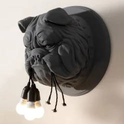 Karman Amsterdam - design-wandlamp, grijs