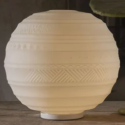 Karman Braille - glazen tafellamp, 40 cm