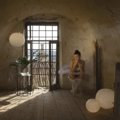 Karman Braille - glazen tafellamp, 40 cm