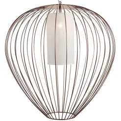 Karman Cell - kooi-hanglamp, Ø84cm, brons