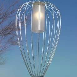 Karman Cell - kooi-hanglamp, Ø55cm, wit